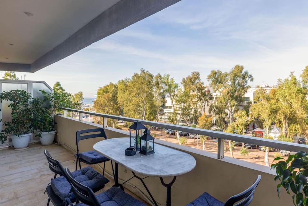 Apartamento Glyfada Center Sea View Apt Atenas Exterior foto